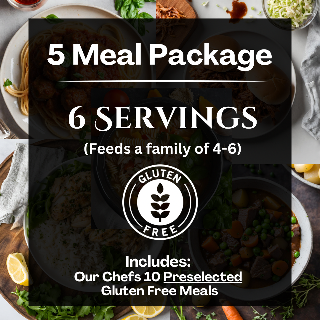 5 Meal Package: 6 Servings per Meal