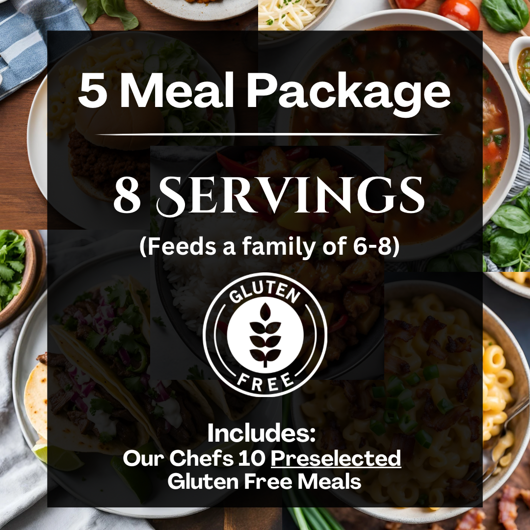 5 Meal Package: 8 Servings per Meal