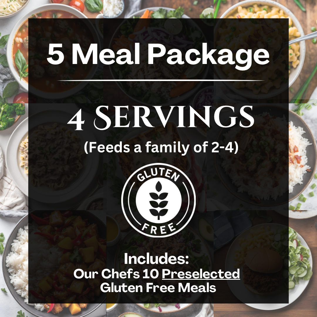 5 Meal Package: 4 Serving per Meal
