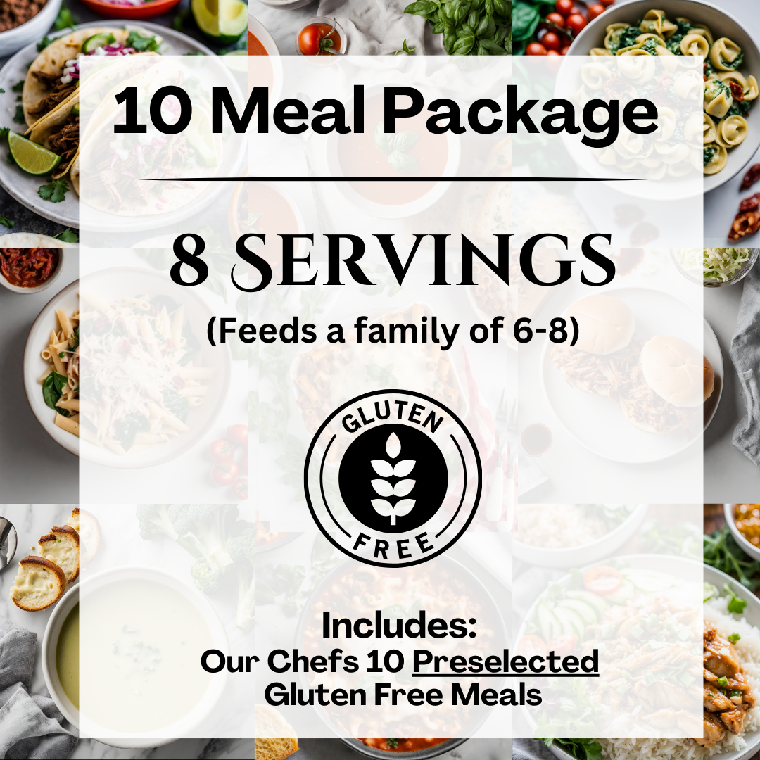10 Meal Package: 8 Servings per Meal