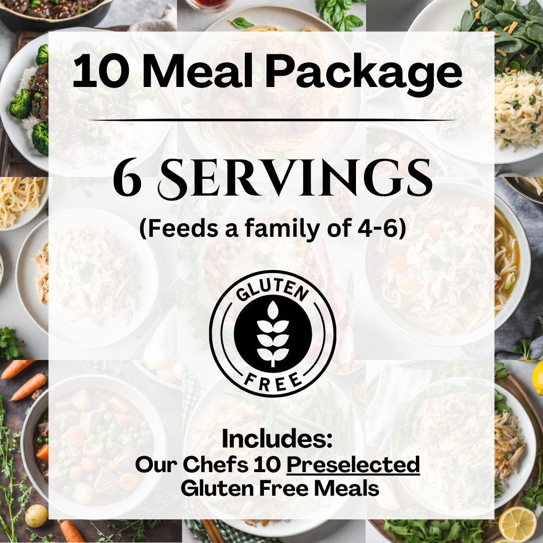 10 Meal Package: 6 Servings per Meal