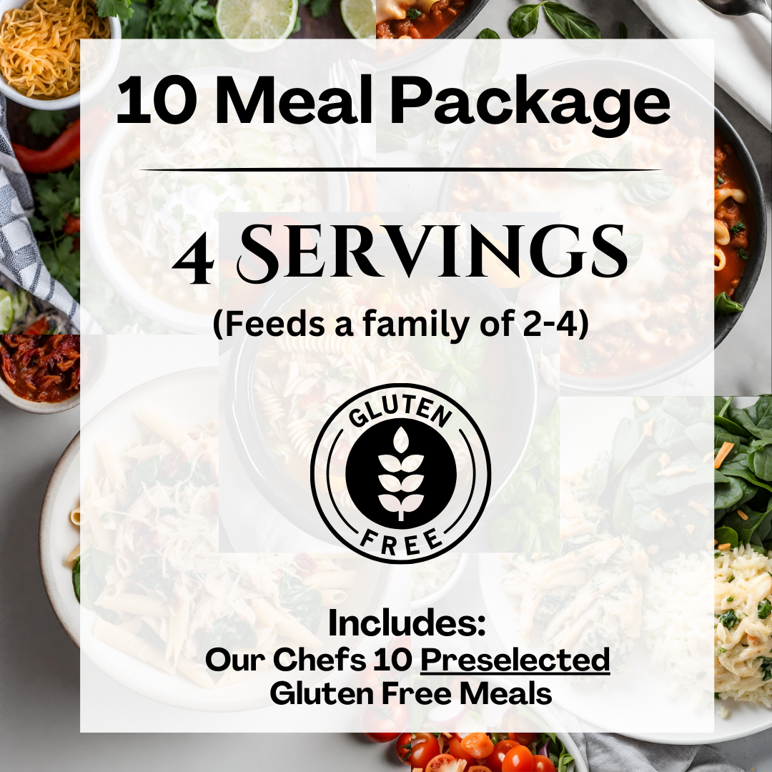 10 Meal Package: 4 Servings per Meal