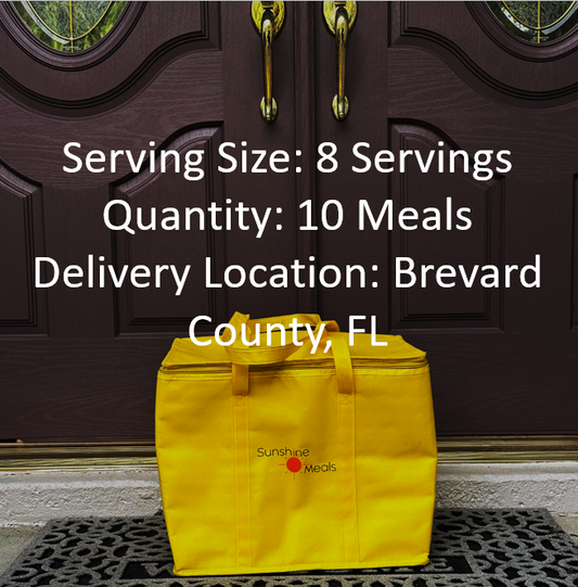 10 Meal Package: 7-8 Servings per Meal - $3.48/serving