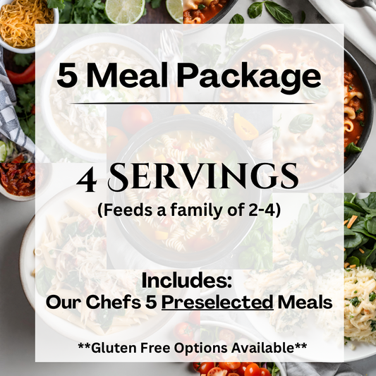 5 Meal Package: 4 Serving per Meal