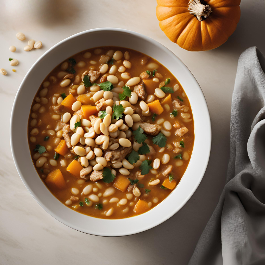 Pumpkin White Bean Chili