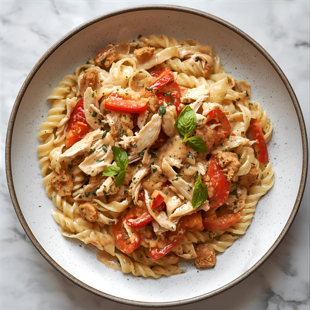 Red Pepper Chicken Pasta